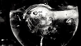杯,冰,玻璃