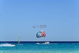 墨西哥,坎昆,海滩