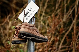 徒步旅行,鞋,登山鞋