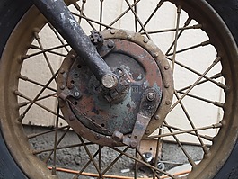 摩托车,前轮,成熟