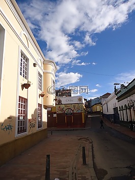 波哥大,日落,城市