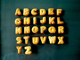 食品,字母表,饼干