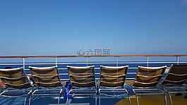 海,天空,蓝蓝的天空