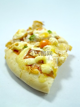 比萨,意大利辣味香肠,切片