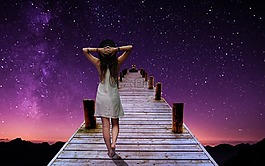 星空,美丽,幻想
