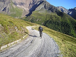 齐勒河谷,齐勒塔尔山,山地自行车