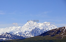 麦金利山,山,麦金利