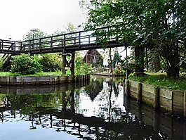 spreewald,深度,水