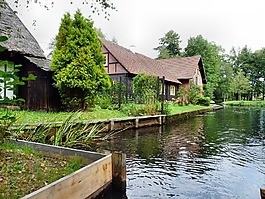 spreewald,深度,水