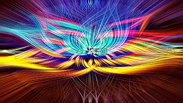 多彩,脉轮,迷幻剂