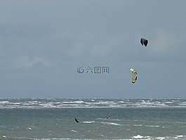 风筝冲浪,水上运动,体育