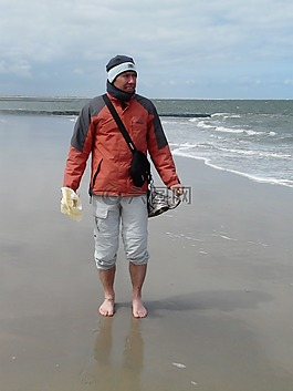 海滩,海滩散步,海