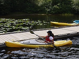 皮艇,运动,户外活动