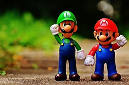mario,路易吉,数字