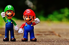 mario,路易吉,数字