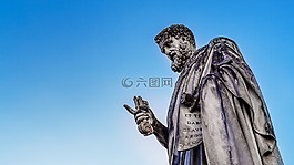 雕像,牧师,古代