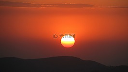 埃塞俄比亚,塞米恩国家公园,日落