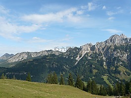 阿尔高阿尔卑斯山,高山,山