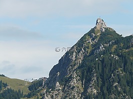 schartschrofen,阿尔高阿尔卑斯山,高山