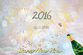 新年快乐,新的一年的一天,除夕