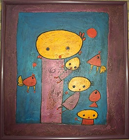 绘画,按钮的眼睛,giovanni 维特