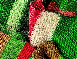 羊毛,针织,围巾