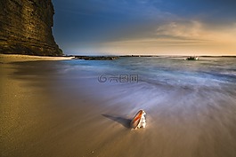 底,海滩,很好