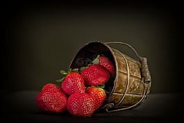 水果,草莓,红色