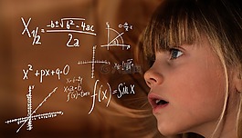 学习,数学,孩子