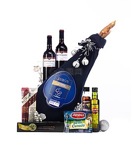 火腿,批火腿,箱 jamonera