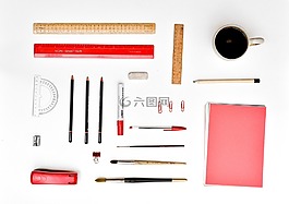 办公桌,文具,组织