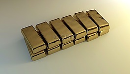 黄金,酒吧,金条
