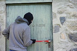 小偷,入室盗窃,分解成
