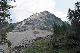 落石,滑坡,vilsalpsee