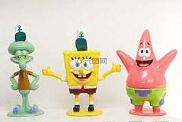 章鱼哥,海绵宝宝,帕特里克海星