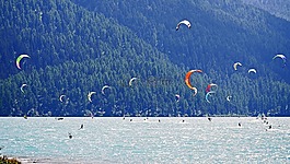 风筝冲浪,冲浪的风,席尔瓦策划师湖