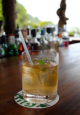 朗姆酒,鸡尾酒,酒吧