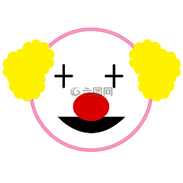 小丑,马戏团,笑