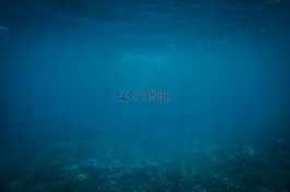 水下,蓝色,海洋