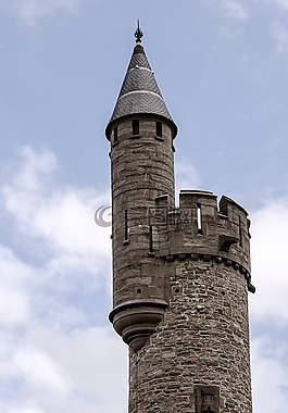 建筑,城堡,历史的