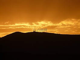 山,铁塔,发射机