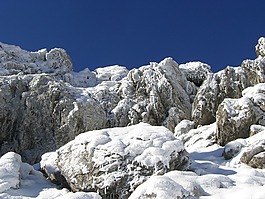 雪,山,氛围