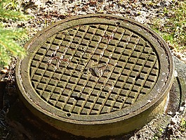 通道,污水,外流