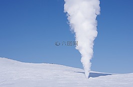 火山,喷气,好，
