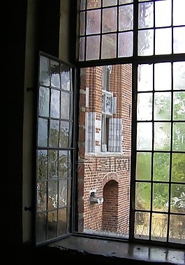 窗口,城堡,玻璃