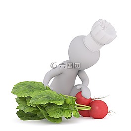 采购,食品,萝卜