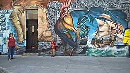 街头艺术,标签,孩子们