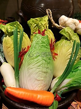 大白菜,胡萝卜,韭菜