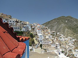 希腊岛屿上,希腊村庄,希腊岛屿