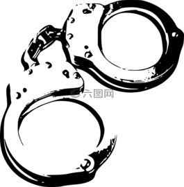 手铐,执法,袖口